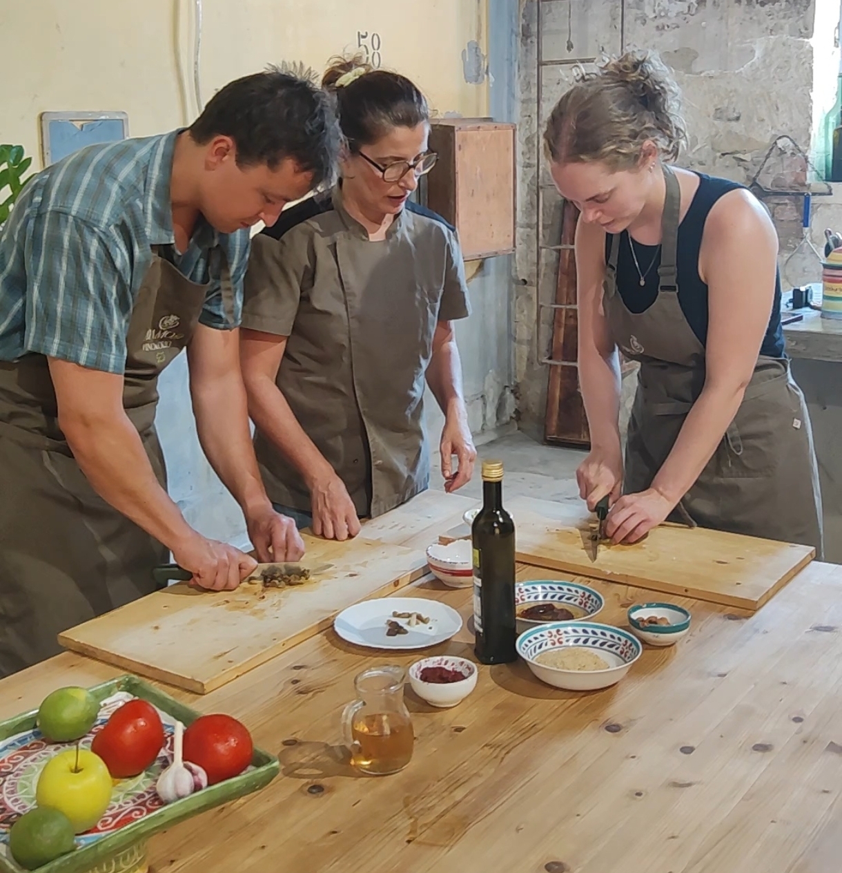 Corso di cucina siciliana nello storico Baglio Florio Adamo.